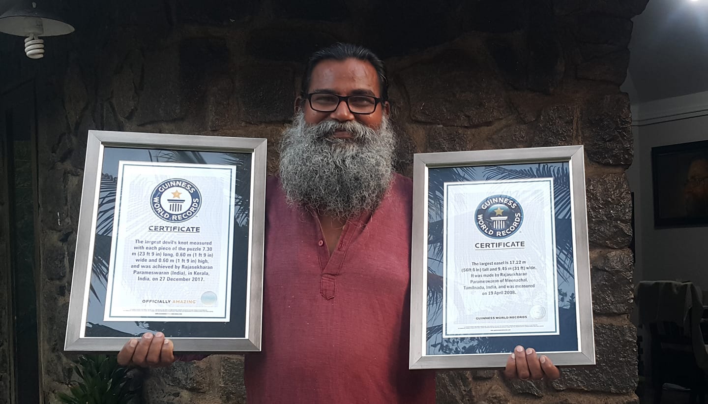 Rajasekharan Parameswaran - an Indian art director and self-taught painter from Tamil Nadu. 8 Talentsofworld Articles | www.talentsofworld.com