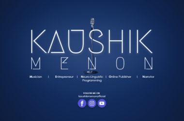 Kaushik Menon - a vocalist and an Indian playback singer working in the south Indian film industry. 21 Talentsofworld Articles | www.talentsofworld.com