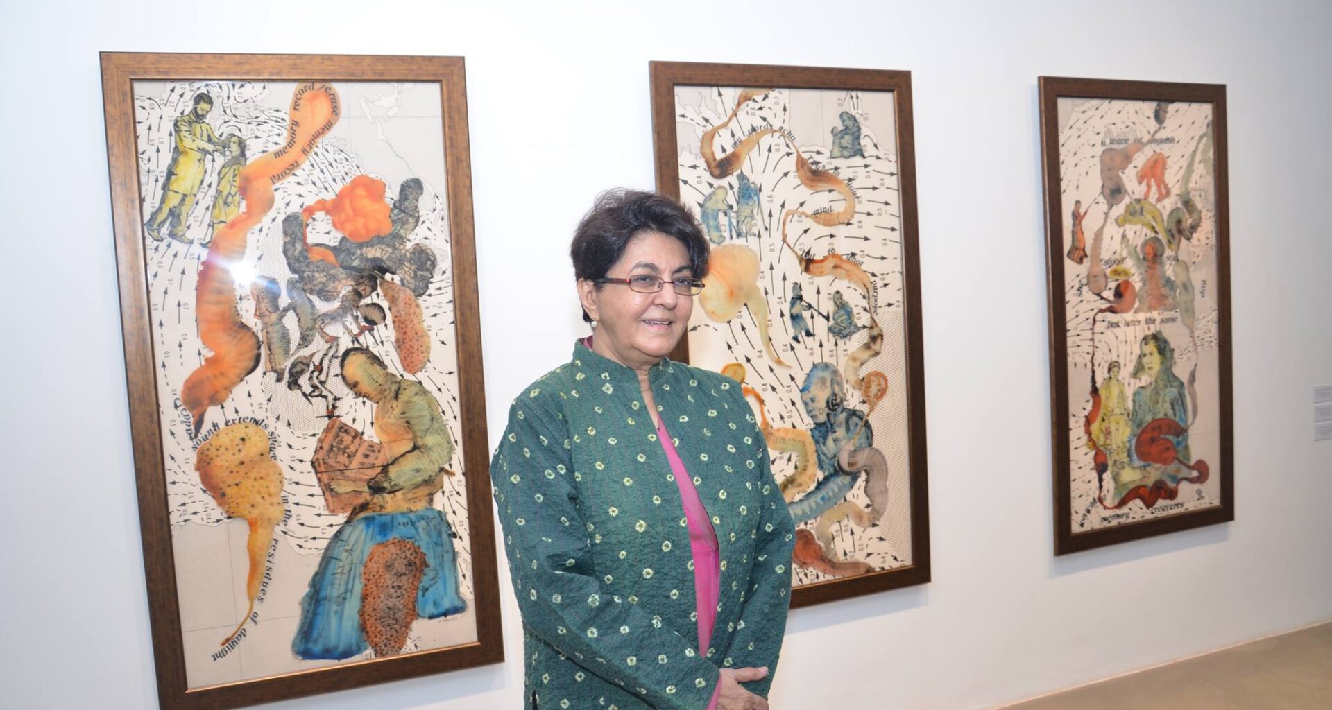 Nalini Malani - is a contemporary Indian artist widely acknowledged to be among the country's first generation of video artists. 8 Talentsofworld Articles | www.talentsofworld.com