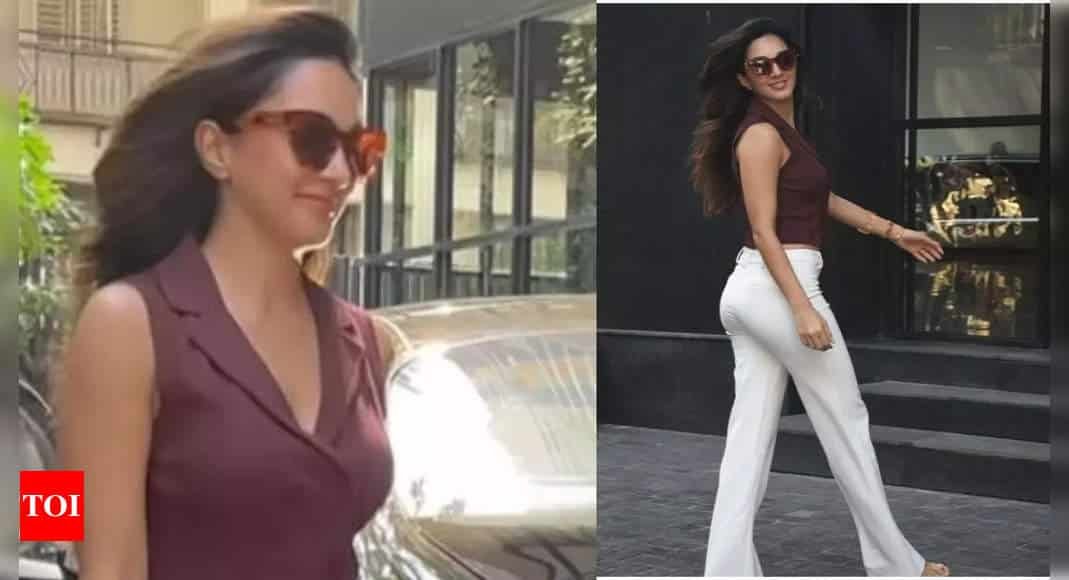 Kiara Advani gives 'Roma' vibes as she gets spotted at Farhan Akhtar's office post 'Don 3' announcement opposite Ranveer Singh | - Times of India
