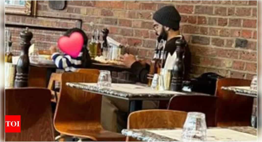 Virat Kohli spotted with Vamika in London shortly after Anushka Sharma gave birth to son Akaay | - Times of India