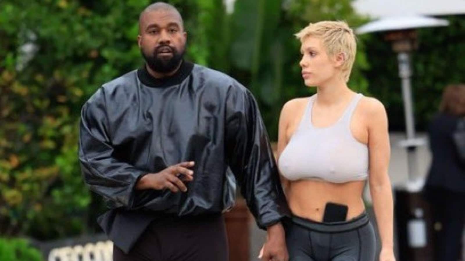 Bianca flaunts her see through leggings after dinner night with Kanye West