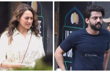 Sonakshi Sinha spotted and snapped shooting with rumoured boyfriend Zaheer Iqbal in the city - See EXCLUSIVE photos | - Times of India 27 Sonakshi Sinha spotted and snapped shooting with rumoured boyfriend Zaheer Iqbal in the city - See EXCLUSIVE photos | - Times of India