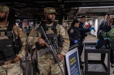 National Guard and State Police Will Patrol the Subways and Check Bags