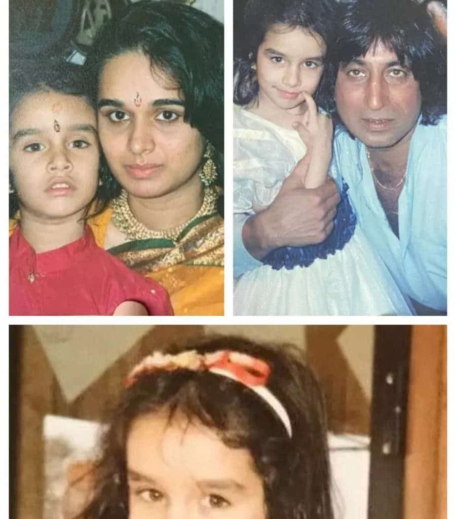 Unseen childhood photos of Shraddha Kapoor you can't miss