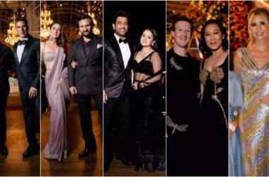 Ajay Devgn, Saif Ali Khan, MS Dhoni, Mark Zuckerberg, Ivanka Trump: Celebs dazzle at Anant Ambani and Radhika Merchant's pre-wedding bash | - Times of India