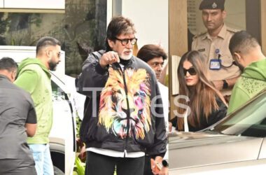 Amitabh Bachchan, Abhishek and Aishwarya Rai Bachchan, Aaradhya, Shweta Nanda and Agastya jet off to Jamnagar for Anant-Radhika's pre-wedding festivities - PICS inside | - Times of India 16 Amitabh Bachchan, Abhishek and Aishwarya Rai Bachchan, Aaradhya, Shweta Nanda and Agastya jet off to Jamnagar for Anant-Radhika's pre-wedding festivities - PICS inside | - Times of India