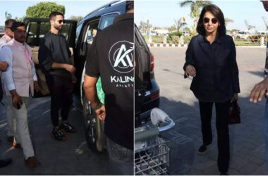 Shahid Kapoor, Neetu Kapoor leave after attending Anant Ambani-Radhika Merchant's pre-wedding bash - Times of India 14 Shahid Kapoor, Neetu Kapoor leave after attending Anant Ambani-Radhika Merchant's pre-wedding bash - Times of India