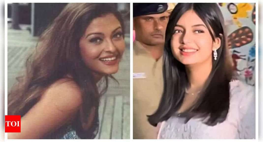 Aaradhya Bachchan mesmerises with her all-grown-up look; Twitterati convinced she looks like mom Aishwarya Rai from 90s' | - Times of India