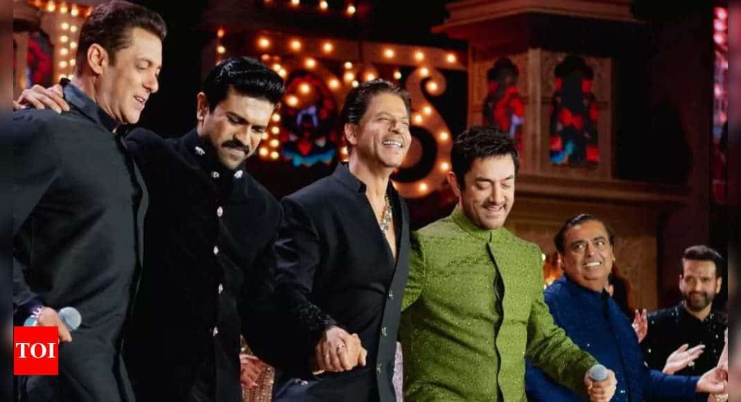 Shah Rukh Khan, Salman Khan, Aamir Khan and Ram Charan performed for free at Anant Ambani and Radhika Merchant's pre-wedding gala: Report - Times of India