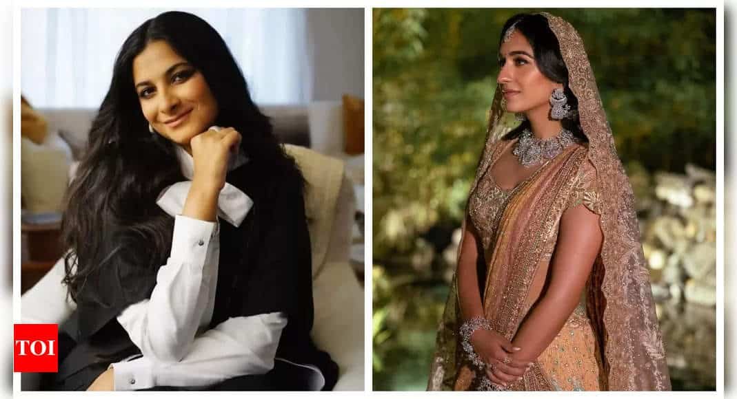 Rhea Kapoor showers praise on Radhika Merchant's stunning look from one of her pre-wedding festivities; calls her 'spectacular' - See photos | - Times of India