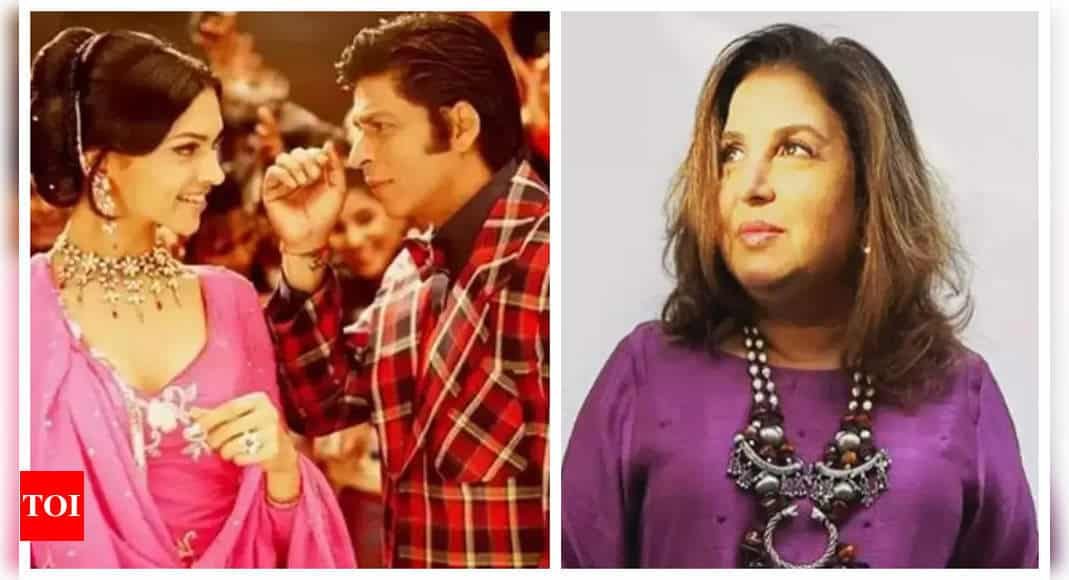 Farah Khan reveals the reason she launched newbie Deepika Padukone in her film 'Om Shanti Om' opposite Shah Rukh Khan | - Times of India