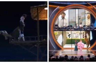 'RRR' action scene and 'Naatu Naatu' screened on Oscar stage; Ram Charan and Jr NRT fans call it 'India's pride' | - Times of India 15 'RRR' action scene and 'Naatu Naatu' screened on Oscar stage; Ram Charan and Jr NRT fans call it 'India's pride' | - Times of India