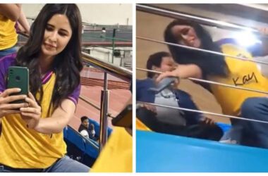Katrina Kaif crushes pregnancy rumours with her sporty avatar at cricket match in Delhi - WATCH | - Times of India 11 Katrina Kaif crushes pregnancy rumours with her sporty avatar at cricket match in Delhi - WATCH | - Times of India