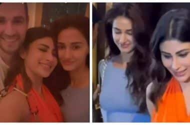 Mouni Roy steps out for a fun dinner with BFF Disha Patani and her rumoured boyfriend Aleksandar Alex - See photos | - Times of India