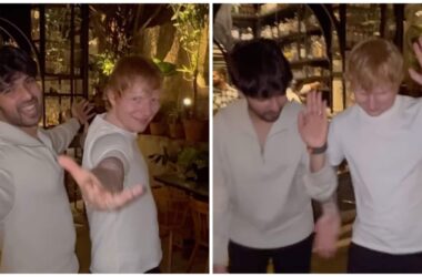 Ed Sheeran is back in India and Bollywood has claimed him again: Singer dances to Butta Bomma with Armaan Malik. Watch 14 Ed Sheeran is back in India and Bollywood has claimed him again: Singer dances to Butta Bomma with Armaan Malik. Watch