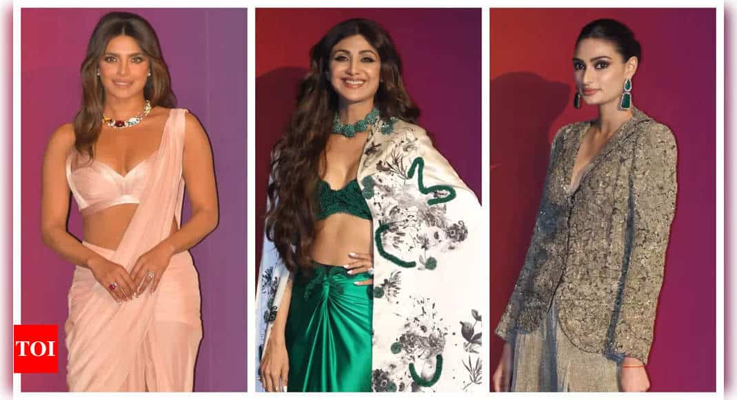 Priyanka Chopra, Shilpa Shetty, Athiya Shetty and others make a stylish appearance at Isha Ambani's Holi party - See photos | - Times of India 6 Priyanka Chopra, Shilpa Shetty, Athiya Shetty and others make a stylish appearance at Isha Ambani's Holi party - See photos | - Times of India
