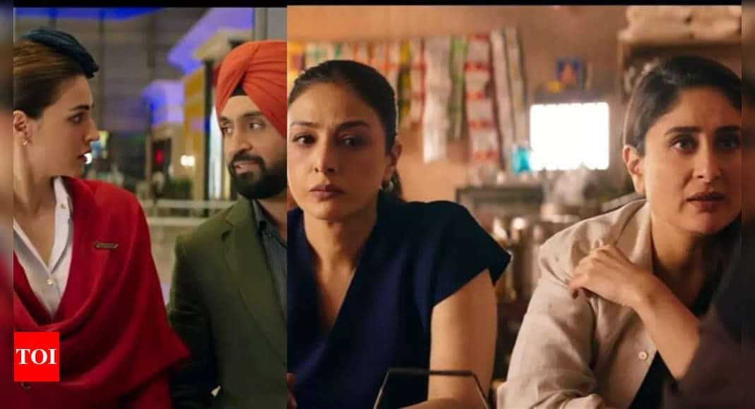'Crew' trailer out: Kareena Kapoor Khan, Kriti Sanon and Tabu promise a flight filled with HILARIOUS moments - WATCH | Hindi Movie News - Times of India