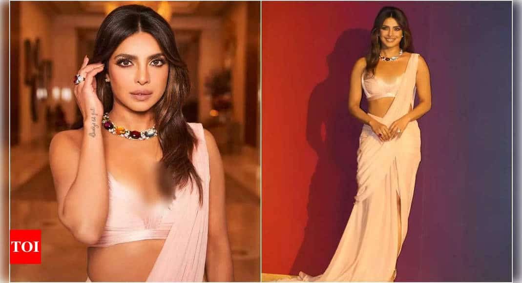 So Expensive: Priyanka Chopra make heads turn donning Bvlgari necklace worth Rs 9.18 crore at Isha Ambani's Roman Holi bash | Hindi Movie News - Times of India