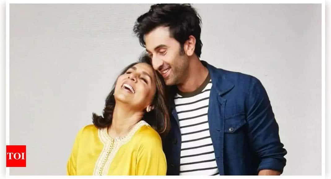 Neetu Kapoor REVEALS Ranbir Kapoor cannot keep a secret; 'Animal' star confesses it is true | - Times of India