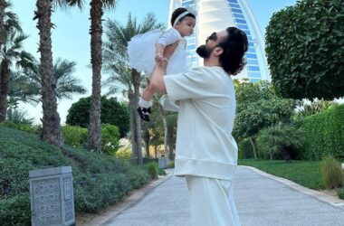 Pakistani singer Atif Aslam reveals daughter Haleema's face on her first birthday, pens note. See post 2 Pakistani singer Atif Aslam reveals daughter Haleema's face on her first birthday, pens note. See post