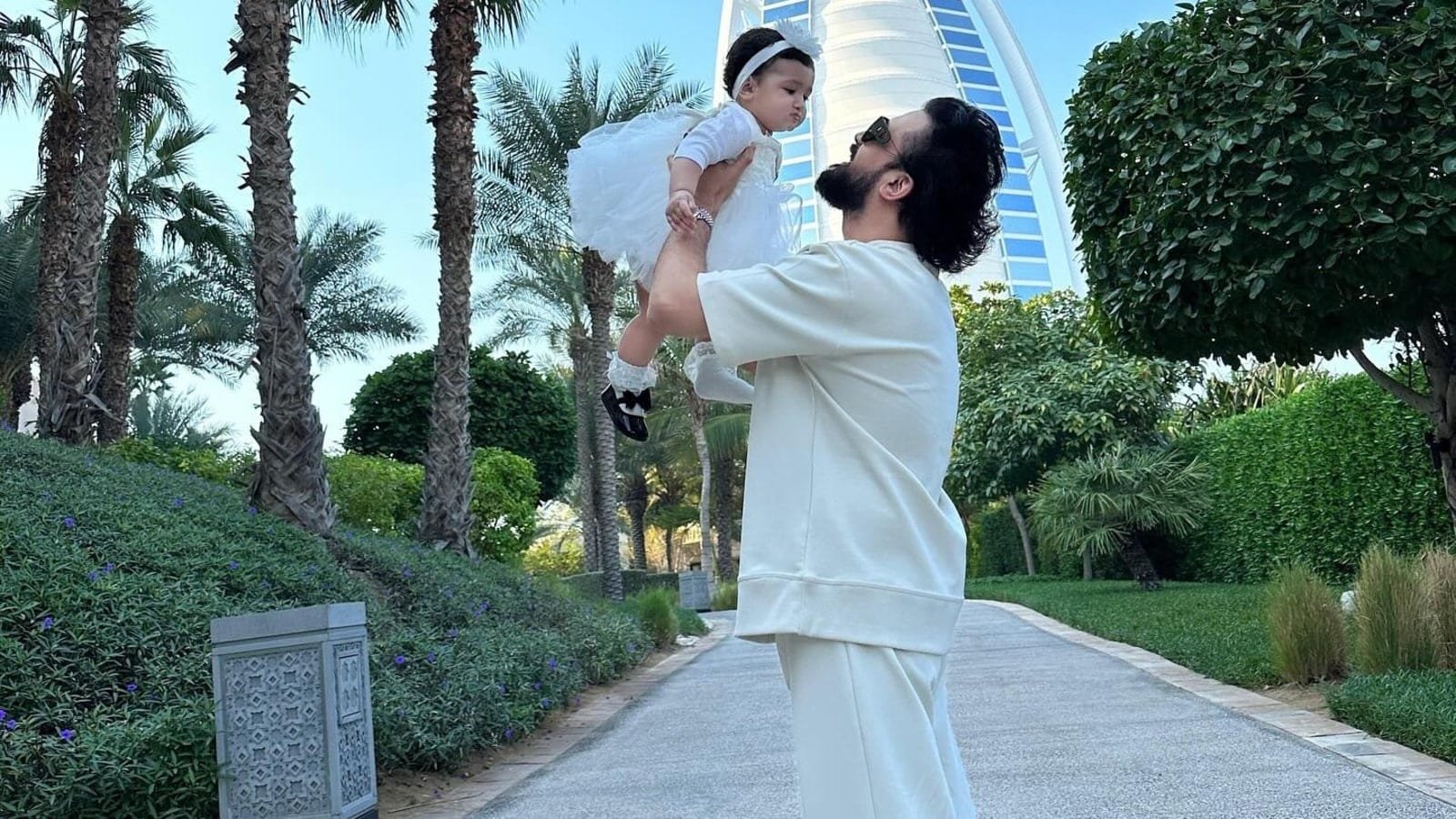 Pakistani singer Atif Aslam reveals daughter Haleema's face on her first birthday, pens note. See post