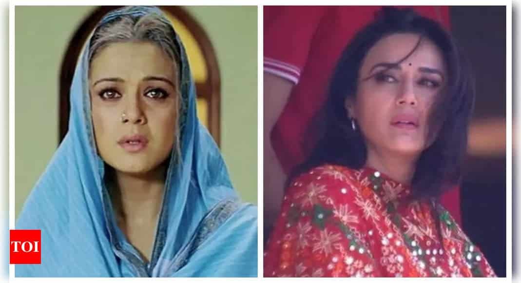 20 Years later Preity Zinta's fans SHOCKED how she aged differently from 'Veer Zaara' character | - Times of India