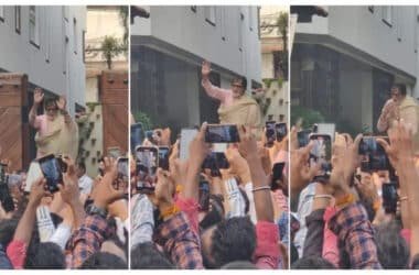 Holi 2024: Amitabh Bachchan wishes fans, shares pics of his Sunday meet and greet with fans | Hindi Movie News - Times of India
