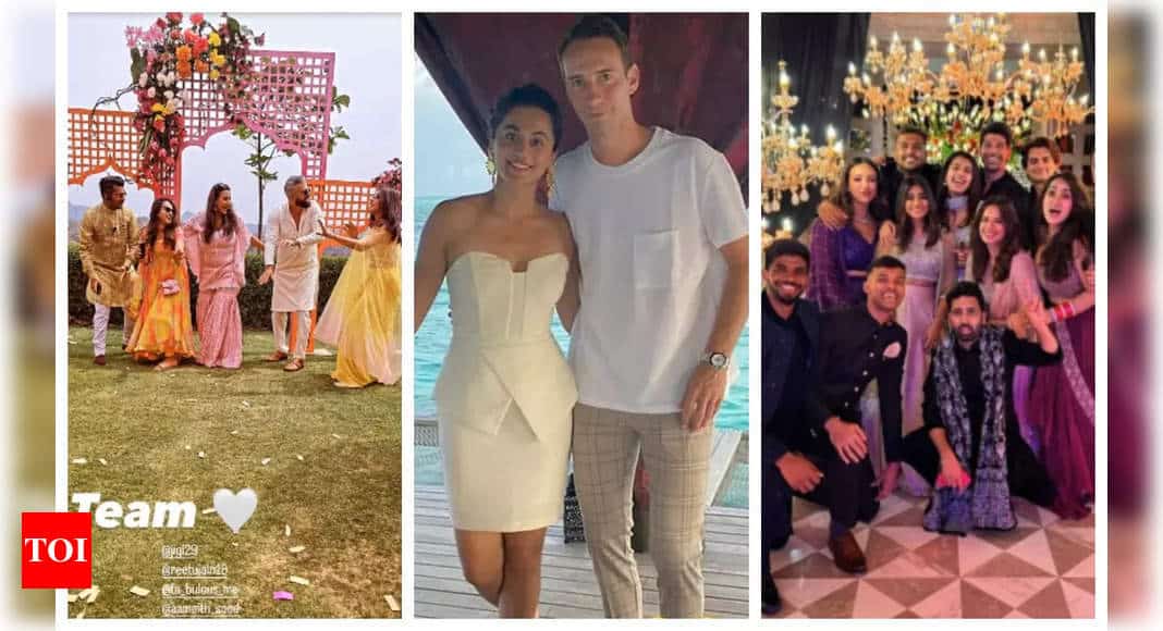 Amidst Taapsee Pannu and Mathias Boe wedding rumours, couple's friends share INSIDE photos from ceremony | - Times of India 6 Amidst Taapsee Pannu and Mathias Boe wedding rumours, couple's friends share INSIDE photos from ceremony | - Times of India