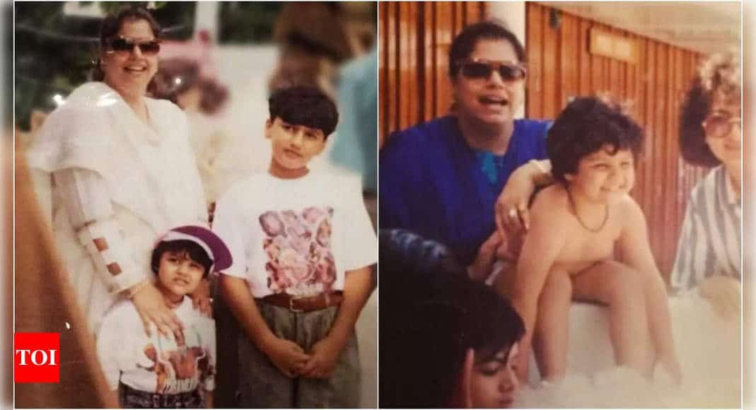 Arjun Kapoor, Anshula Kapoor pay heartfelt tribute to their mother Mona Shourie Kapoor on her 12th death anniversary | Hindi Movie News - Times of India