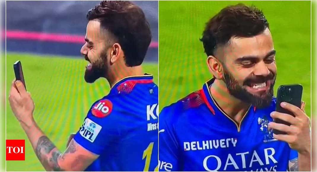 Virat Kohli's heartwarming FaceTime call with Anushka Sharma, kids Vamika and Akaay melts the internet | Hindi Movie News - Times of India