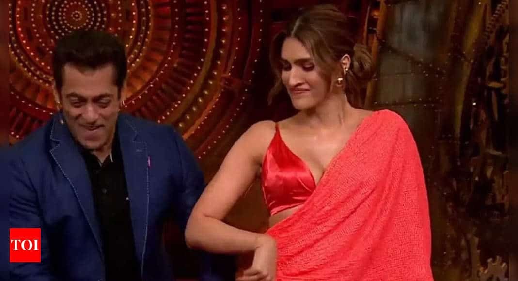 Kriti Sanon reveals she dreamt of debuting opposite Salman Khan, also expresses her desire to work with Vidya Balan | Hindi Movie News - Times of India