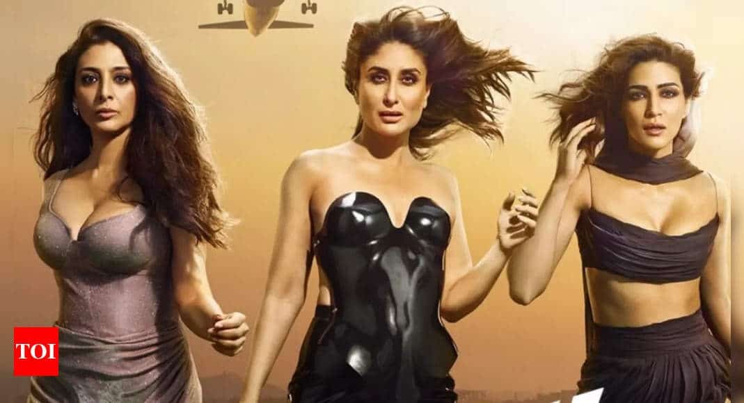 'Crew' box office collection day 2: The Kareena Kapoor Khan, Kriti Sanon, Tabu starrer crosses Rs 40 crore worldwide | Hindi Movie News - Times of India