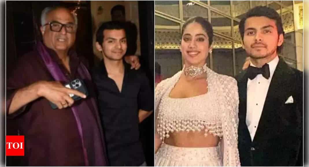 Boney Kapoor opens up about his bond with Janhvi Kapoor's boyfriend Shikhar Pahariya: 'I was convinced that he can never be an ex to Janhvi' | Hindi Movie News - Times of India