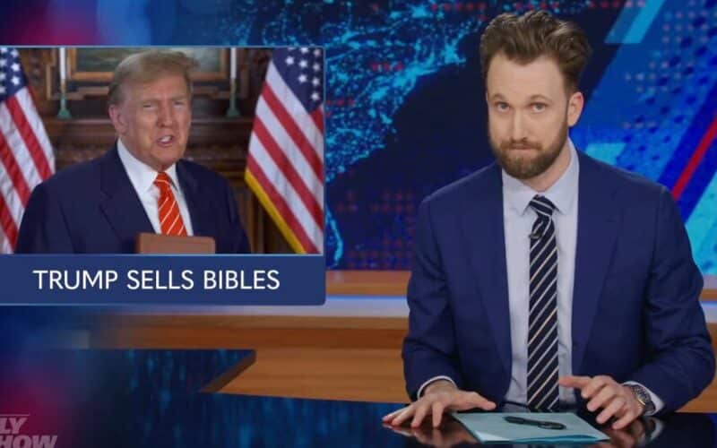 Jordan Klepper Teases Trump for Selling Bibles 10 Jordan Klepper Teases Trump for Selling Bibles