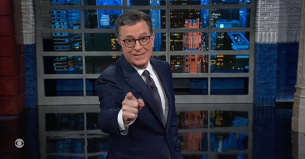 Stephen Colbert Recaps the Ronna McDaniel Drama at NBC 8 Stephen Colbert Recaps the Ronna McDaniel Drama at NBC