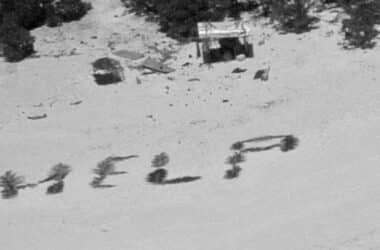 3 Men Rescued from Pacific Island After Writing ‘Help’ With Palm Leaves