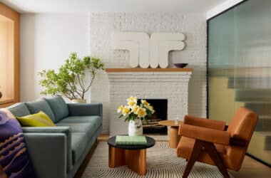 An Upper West Side Home With Wallpaper Murals and Terrazzo Everywhere 9 An Upper West Side Home With Wallpaper Murals and Terrazzo Everywhere