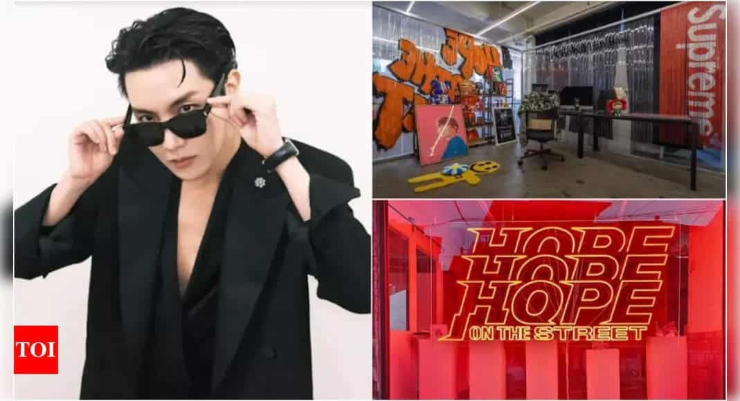 BTS’ J-Hope launches 'Hope on the Street' pop-up store in Seoul | K-pop Movie News - Times of India