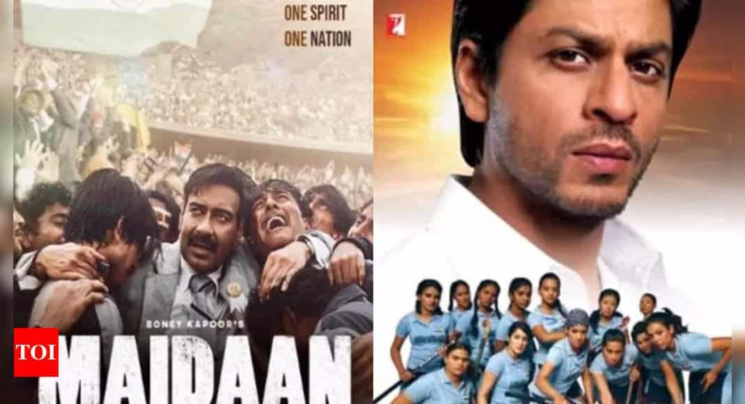 Maidaan director Amit Sharma reveals there are no similarities between his film and Shah Rukh Khan’s Chak De India; says, ‘Football is just the medium…’ | Hindi Movie News - Times of India