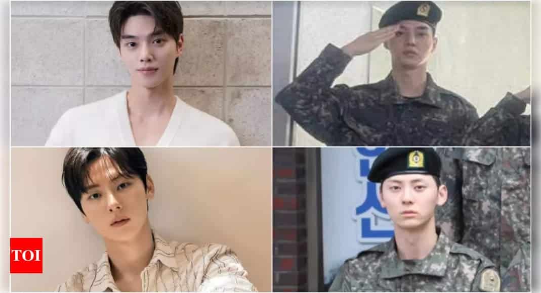 Song Kang and Hwang Min Hyun's FIRST pictures from ROK Army Training Center surface online | - Times of India