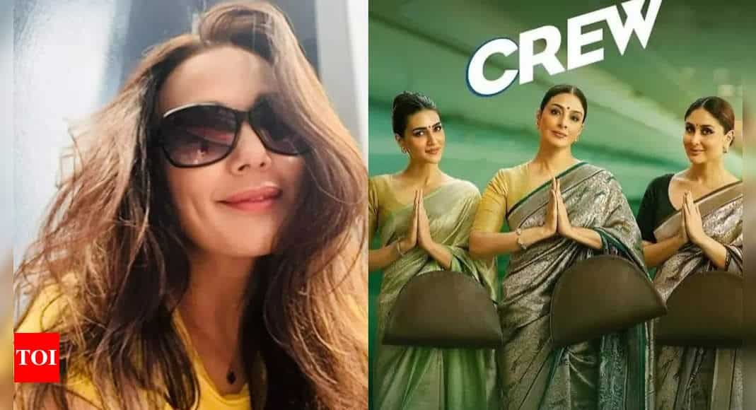 Preity Zinta praises Kareena Kapoor, Tabu, and Kriti Sanon in her review of 'Crew' movie | - Times of India