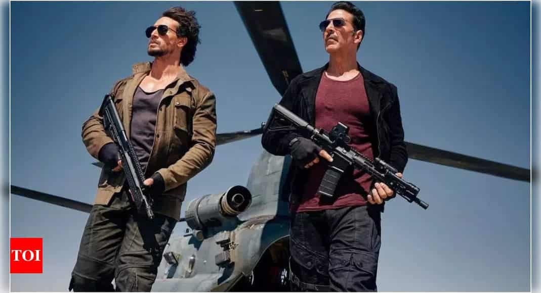 'Bade Miyan Chote Miyan' day 3 advance booking: Akshay Kumar and Tiger Shroff starrer rakes in Rs 1.82 crore for Saturday | - Times of India