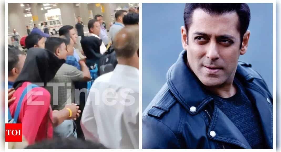 Salman Khan house firing: Two accused gunmen arrive at Mumbai airport; to be interrogated by Mumbai Crime Branch | - Times of India