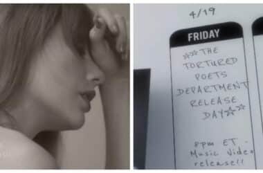 Taylor Swift gives a peek at 'The Tortured Poets Department' Timetable; teases new music video | - Times of India 10 Taylor Swift gives a peek at 'The Tortured Poets Department' Timetable; teases new music video | - Times of India