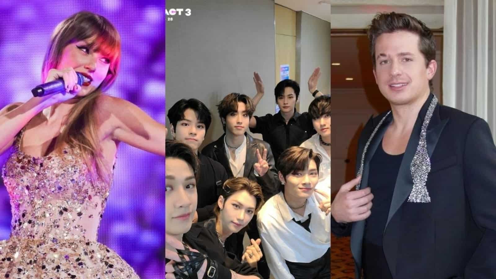 Taylor Swift, Stray Kids fans disagree on Charlie Puth being a ‘bigger artist’