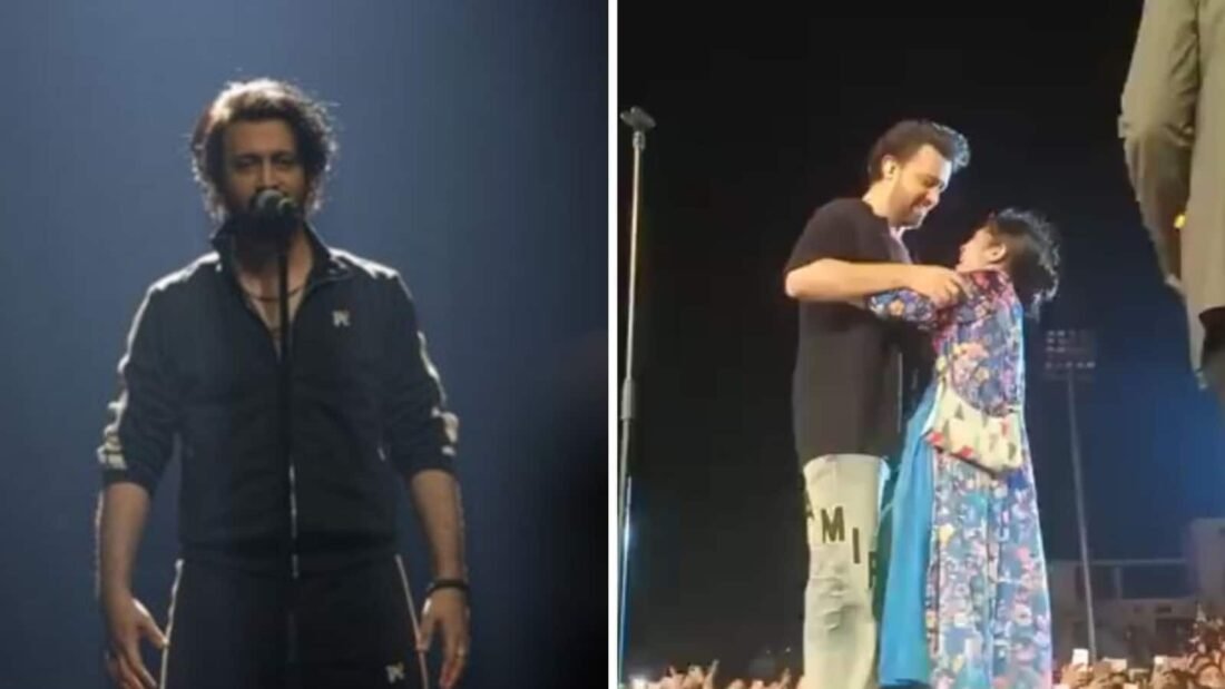 Atif Aslam’s humble reaction to emotional fan during concert leaves ...
