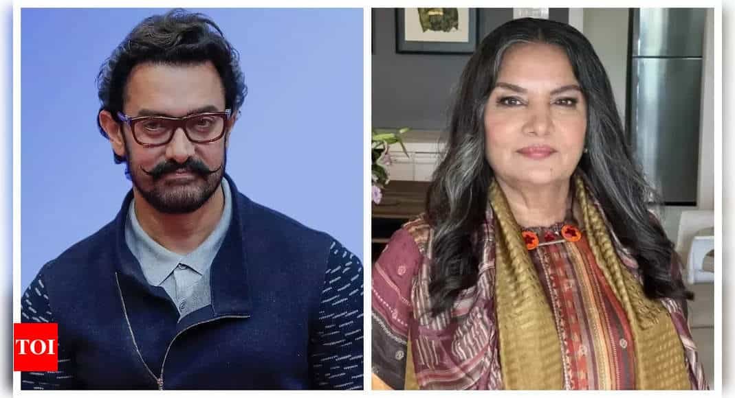 Aamir Khan credits tea incident with Shabana Azmi for his 'perfectionist' label - read inside | - Times of India