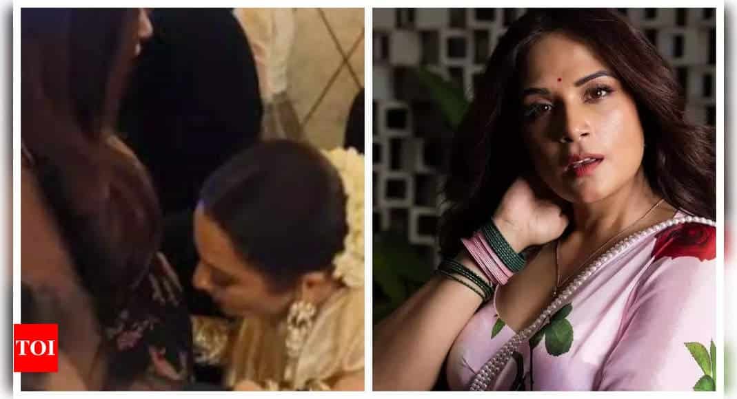 Richa Chadha REACTS to Rekha kissing her baby bump at Heeramandi screening: Blessed by a legend | Hindi Movie News - Times of India