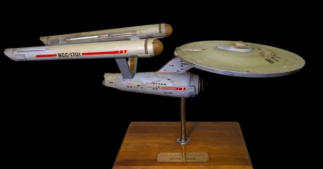 Original U.S.S. Enterprise Model From ‘Star Trek’ Is Returned to Creator’s Son 5 Original U.S.S. Enterprise Model From ‘Star Trek’ Is Returned to Creator’s Son